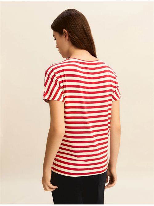 T-shirt in jersey stretch - ROSSO EMME MARELLA | EMMFERVIDA280/013